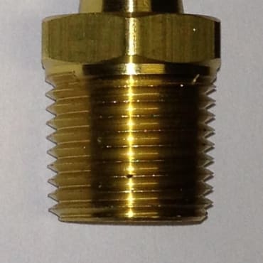 Brass Hose Barb (hose barb x male pipe thread)