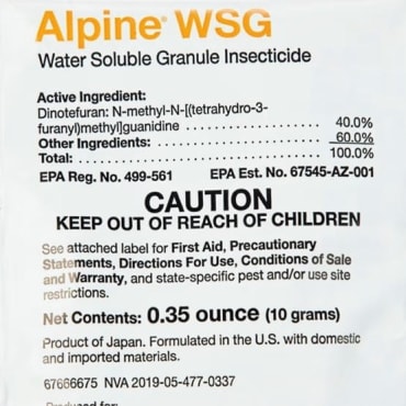 Alpine WSG 5 x 10 Gram Packets