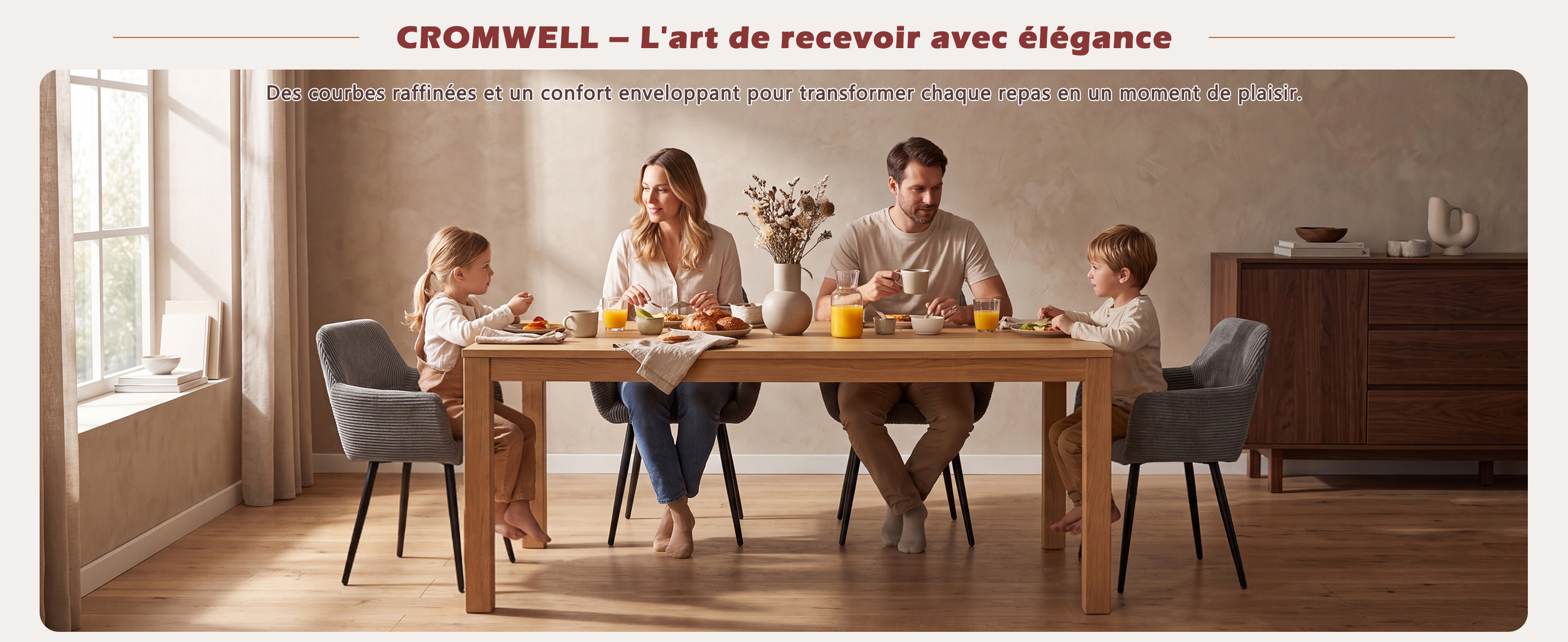Lot de 2 fauteuils CROMWELL