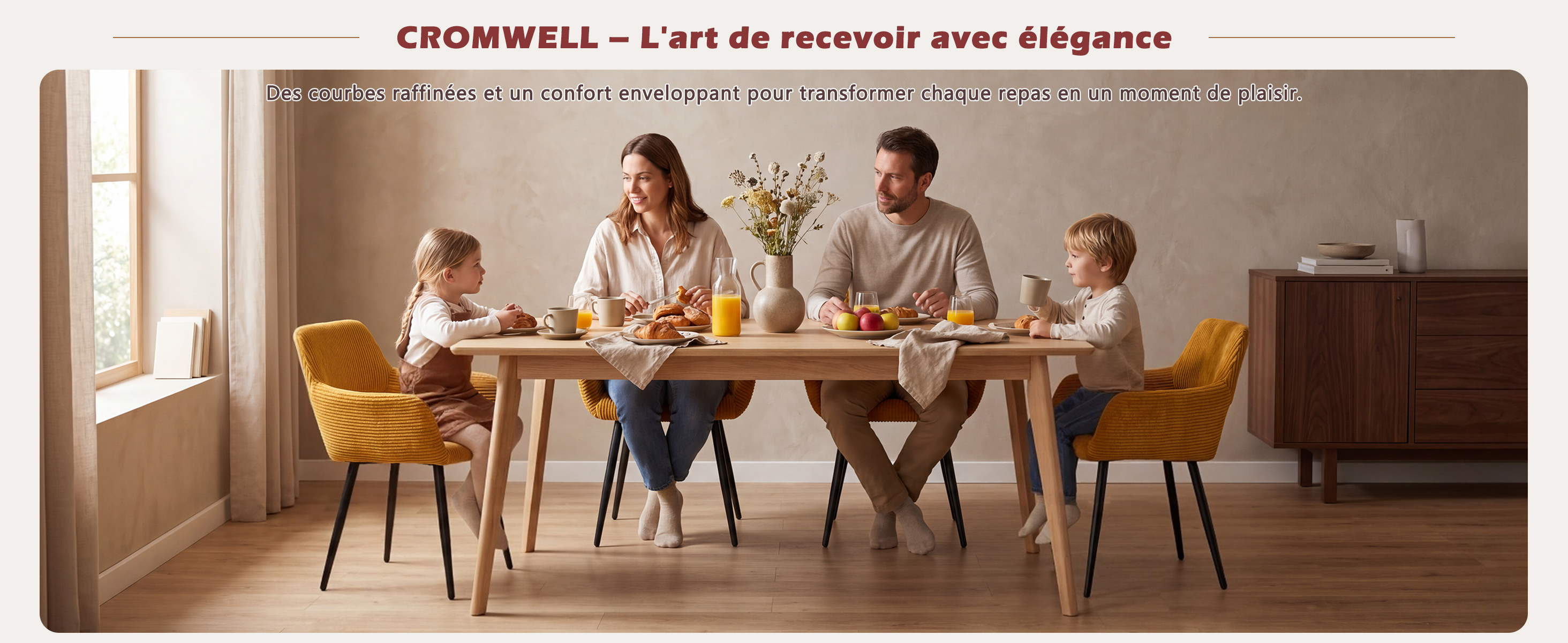 Lot de 2 fauteuils CROMWELL