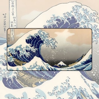 Printed Mousepad 900x400mm ( Wave Series )