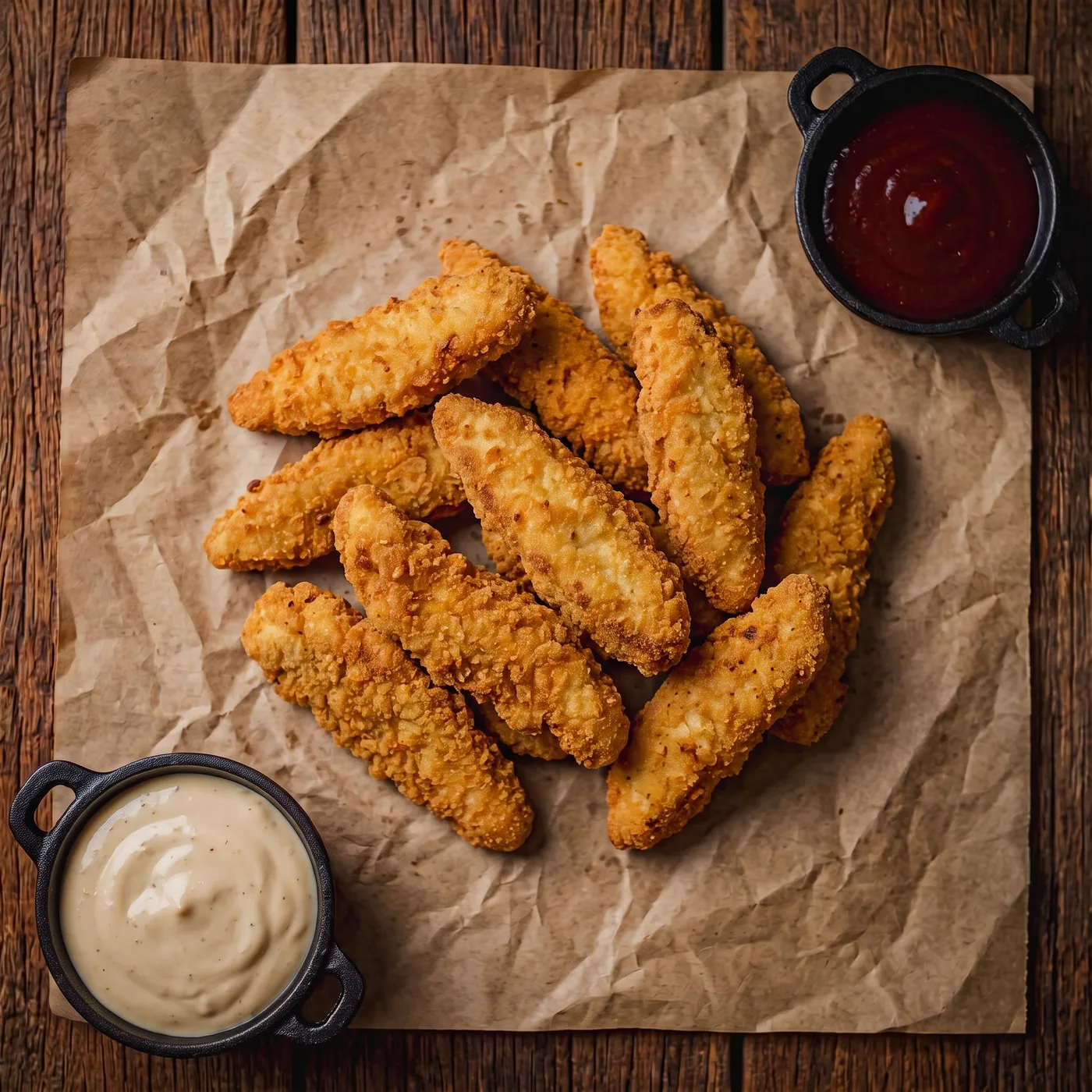 Chicken Fingers + Salsa