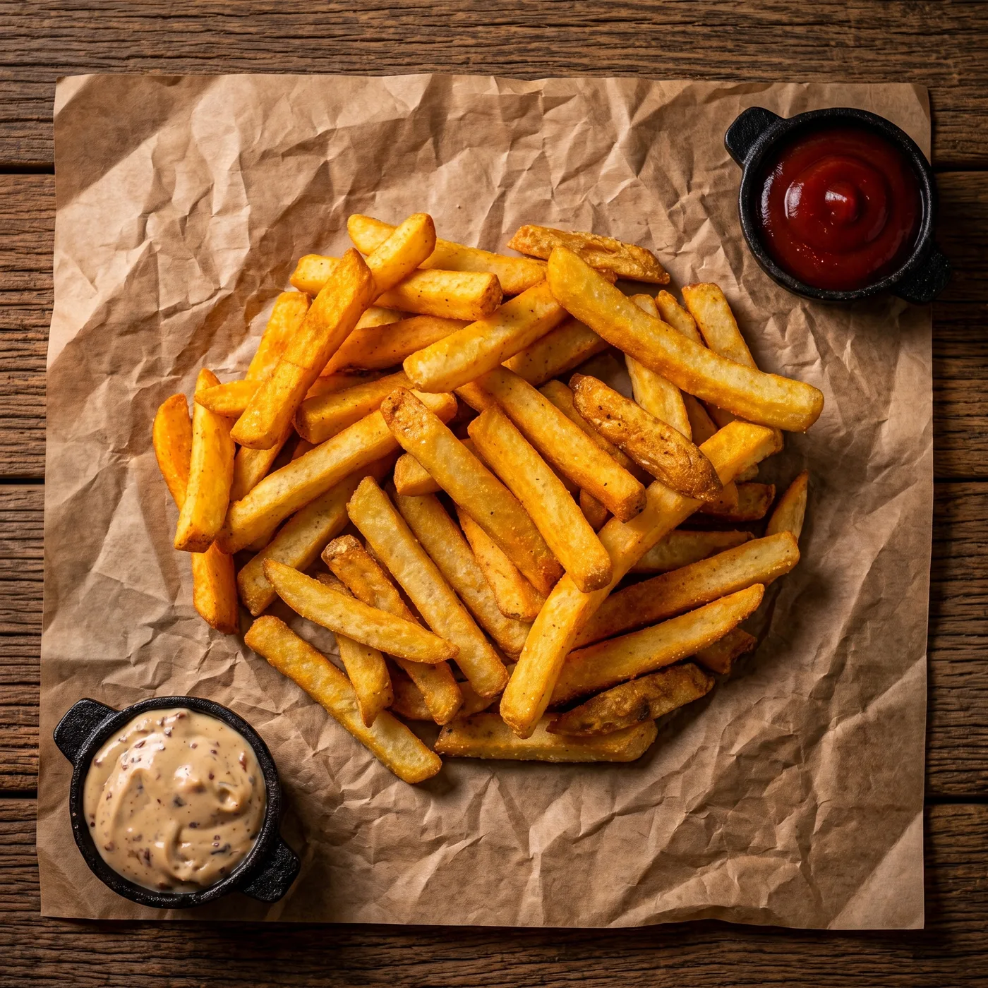 Porción de Papas Fritas + Salsa