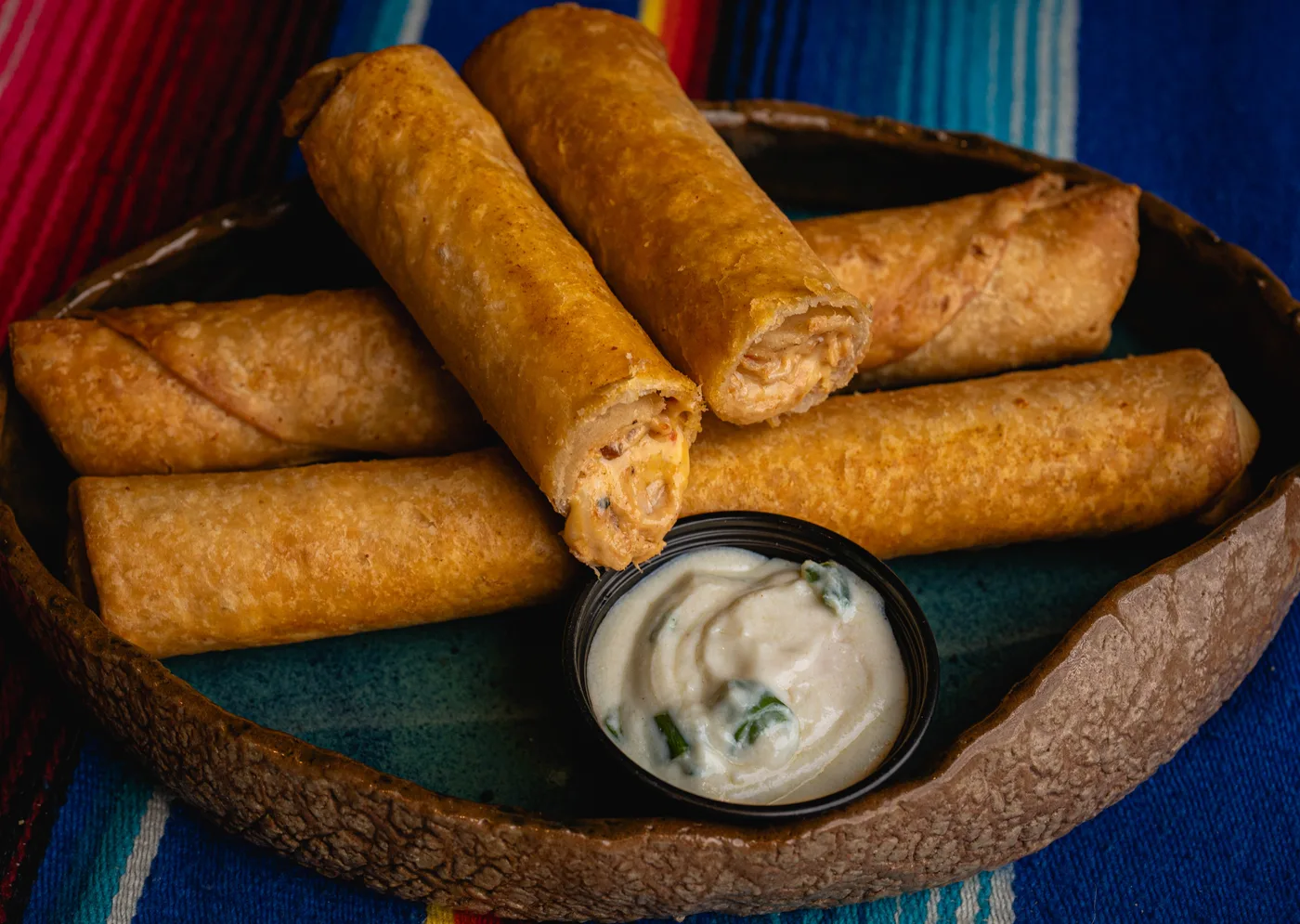 Chimichanga De Cochinita X 3