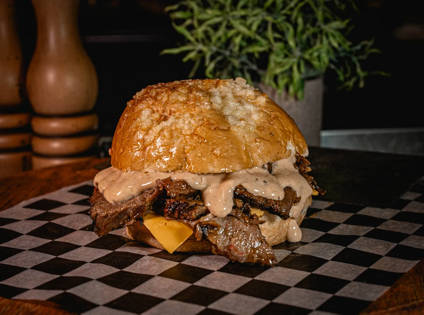 Sándwich De Brisket Medium (solo)