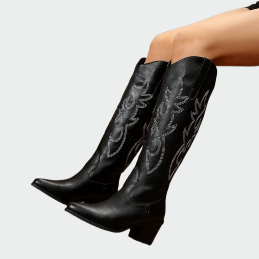 Botas Texanas Sm Negras
