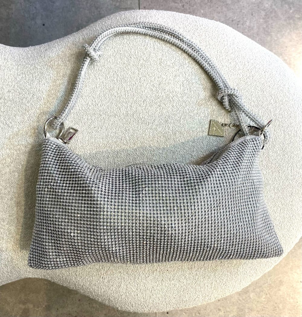 Cartera Plateada Hobo