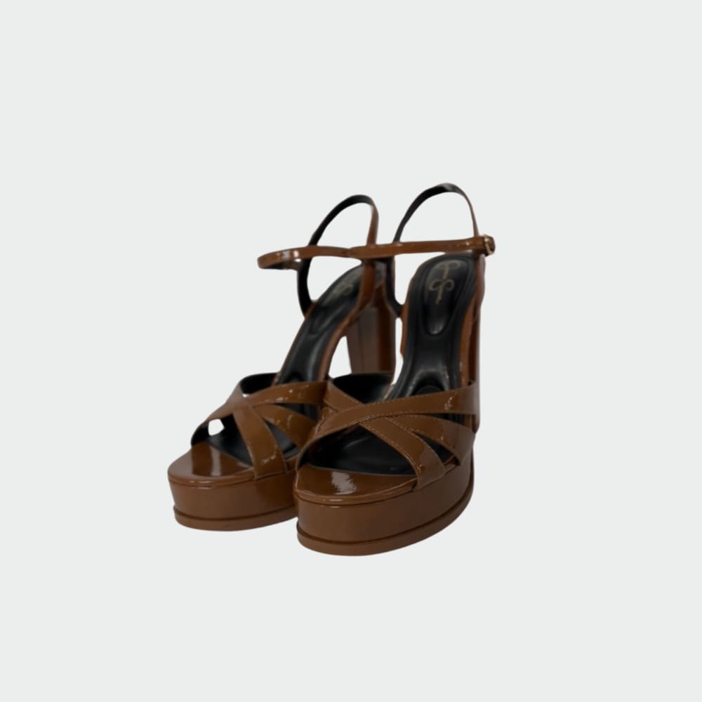 Sandalias Charol Marrón Jessica Simpson