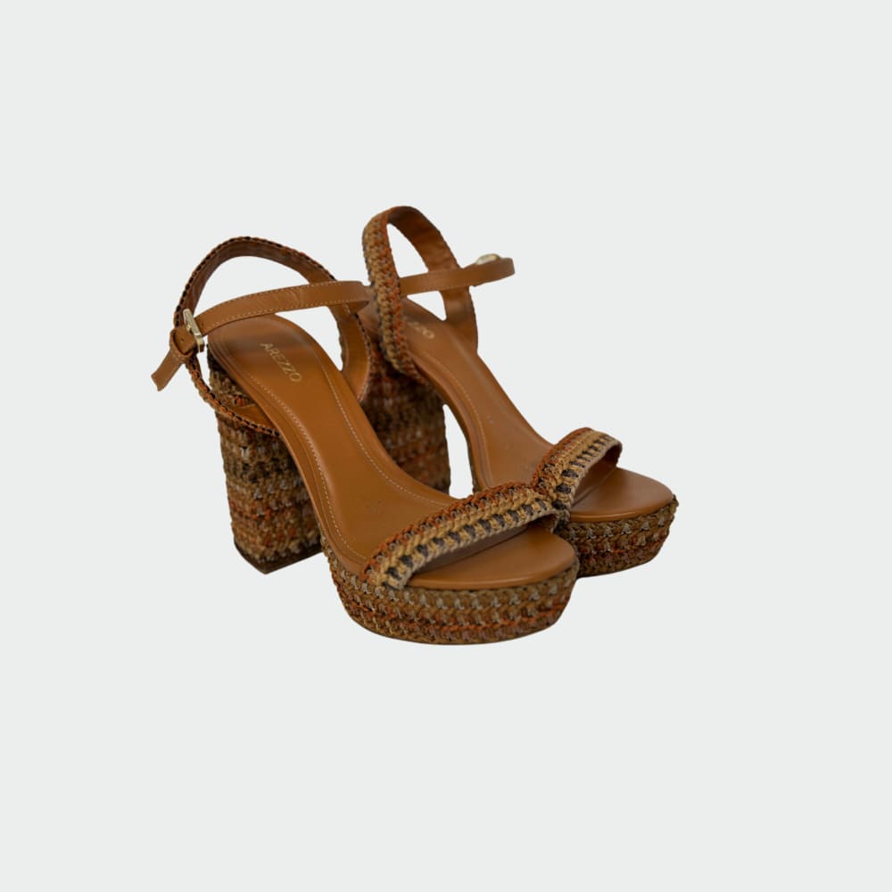 Sandalias Crochet Arrezo (40)