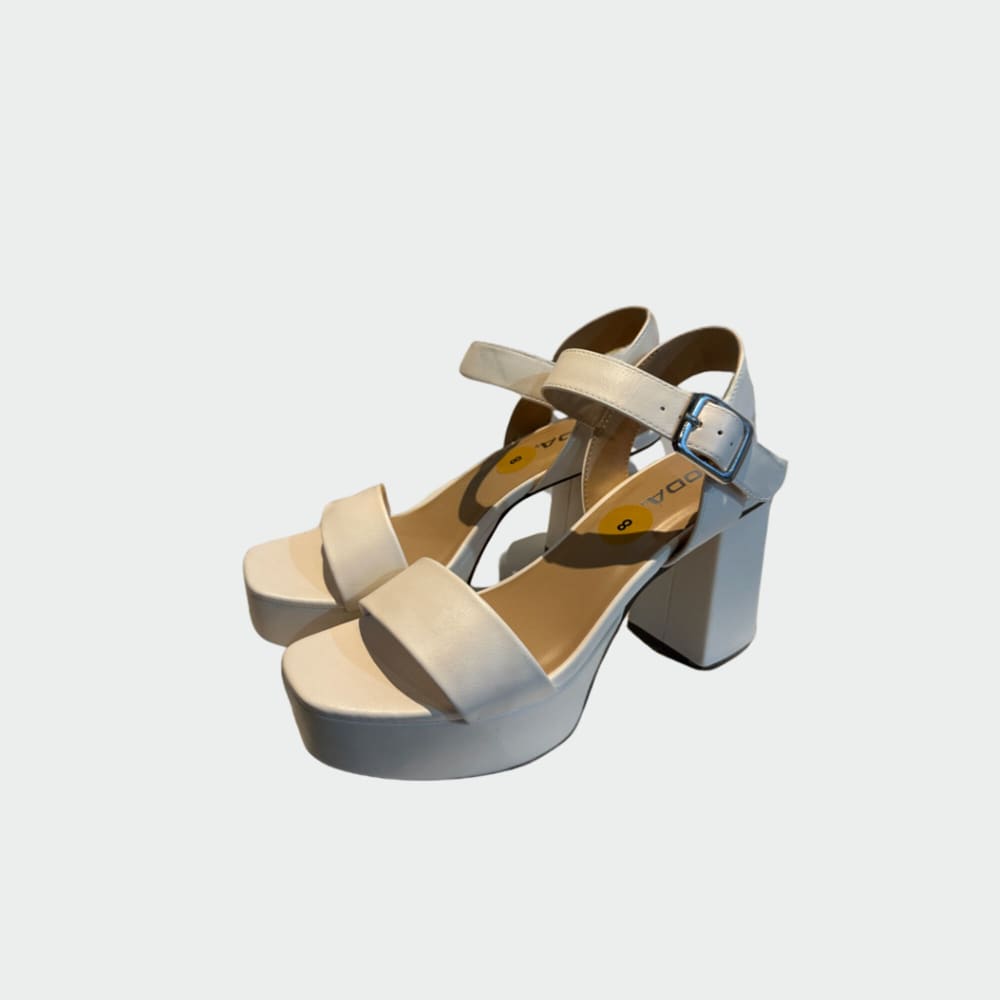Sandalias Soda Blancas