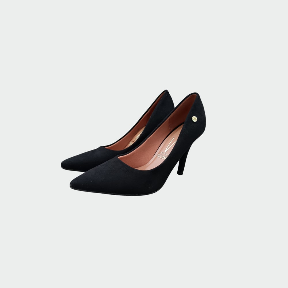Stiletto Negro en Punta