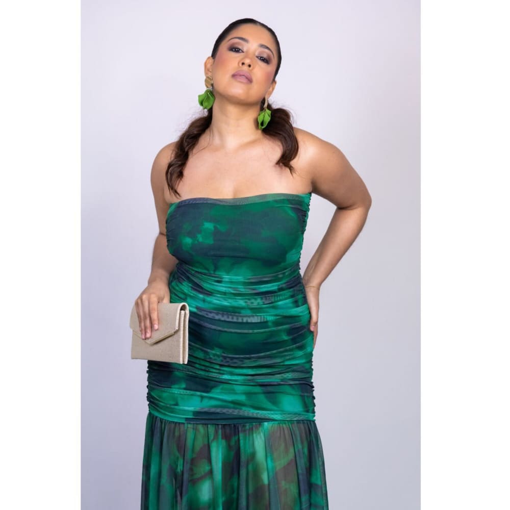 Vestido Largo Verde