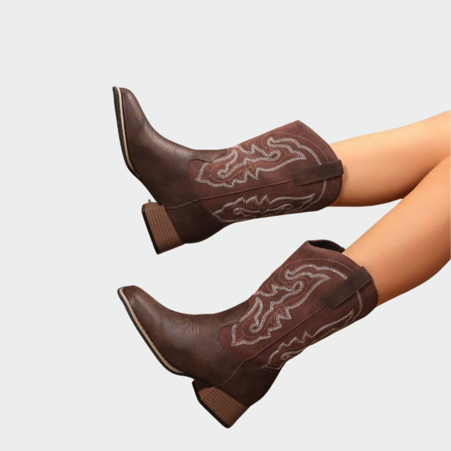 Botas Texanas Marrones