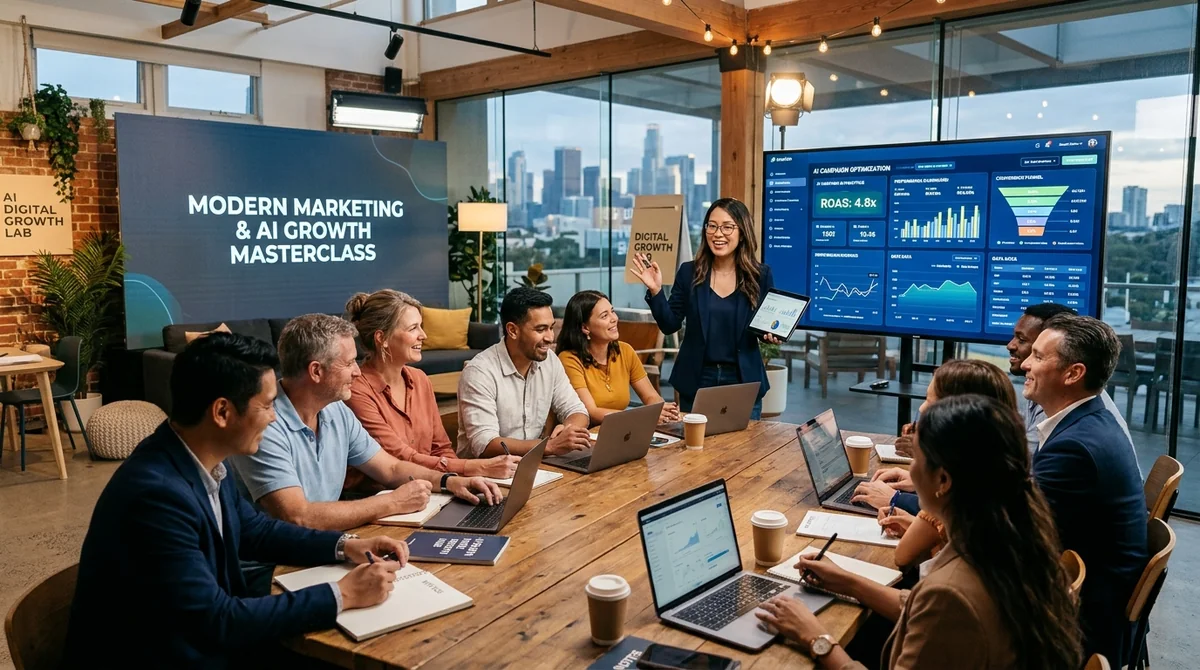 SingleInstructor Digital Marketing & AI Growth Masterclass