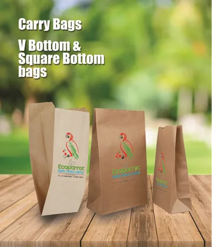 CARRY BAGS V BOTTOM & SQUARE BOTTOM WITHOUT PRINTING
