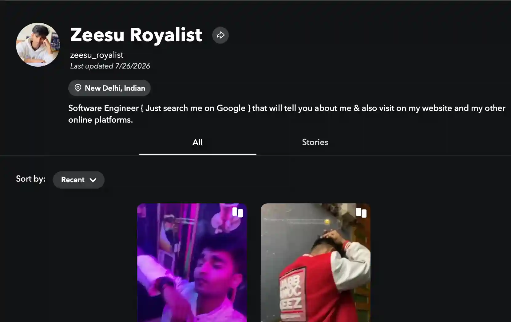 CREATOR FEED