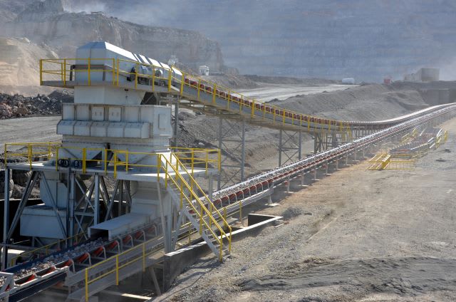 Mining Equipment - Quarry Mining Belt Conveyor