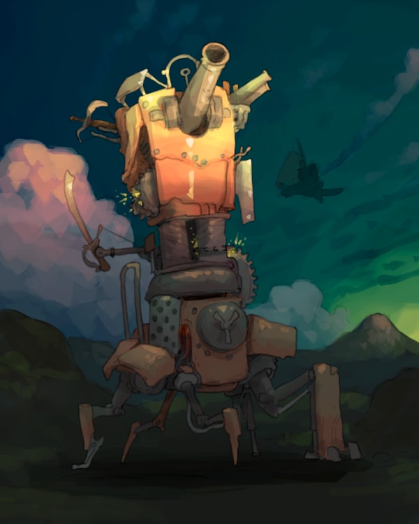 Goblin Auto-turret - Questiary - Illustrated Boss Monsters for 5e