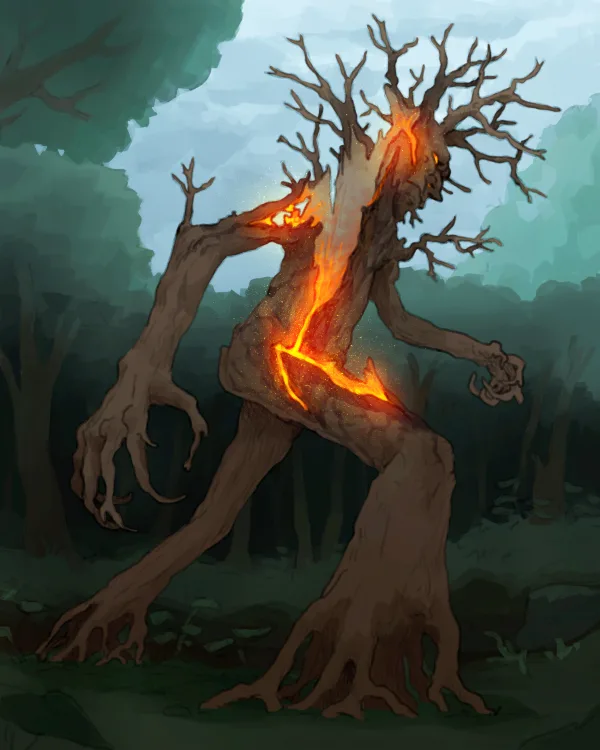 Smoldering Treant