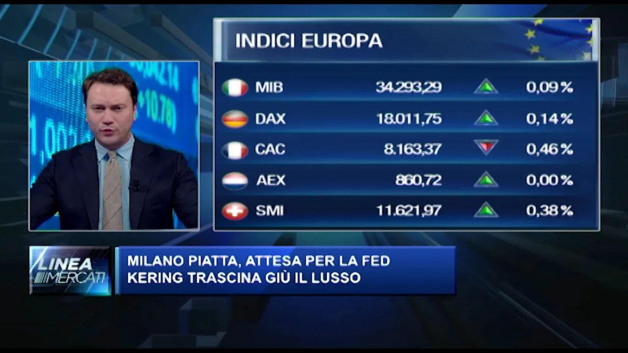 Borse oggi in diretta Piazza Affari chiude Salgono Terna