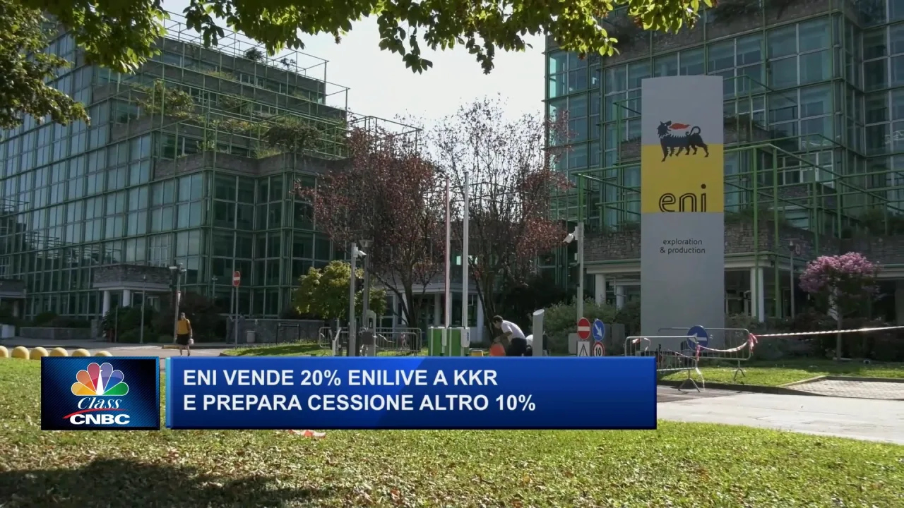 Eni, esclusiva a Kkr per la cessione di una quota di minoranza di
