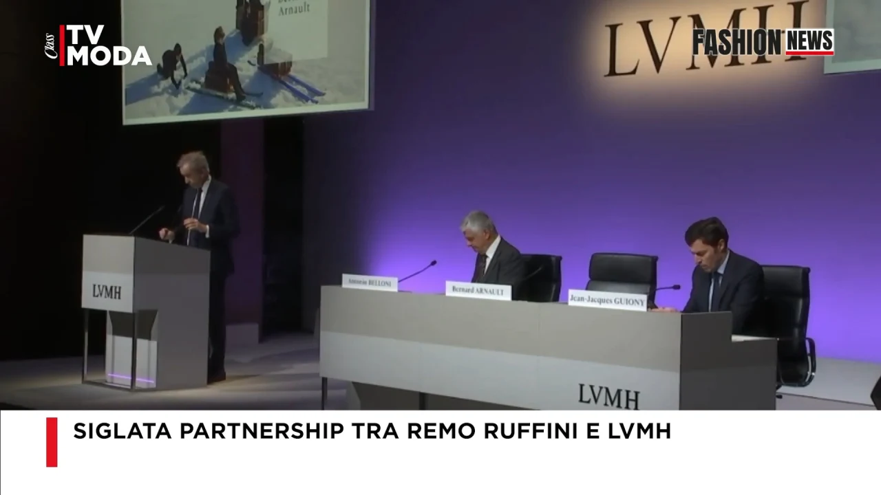 Siglata partnership tra Remo Ruffini e LVMH