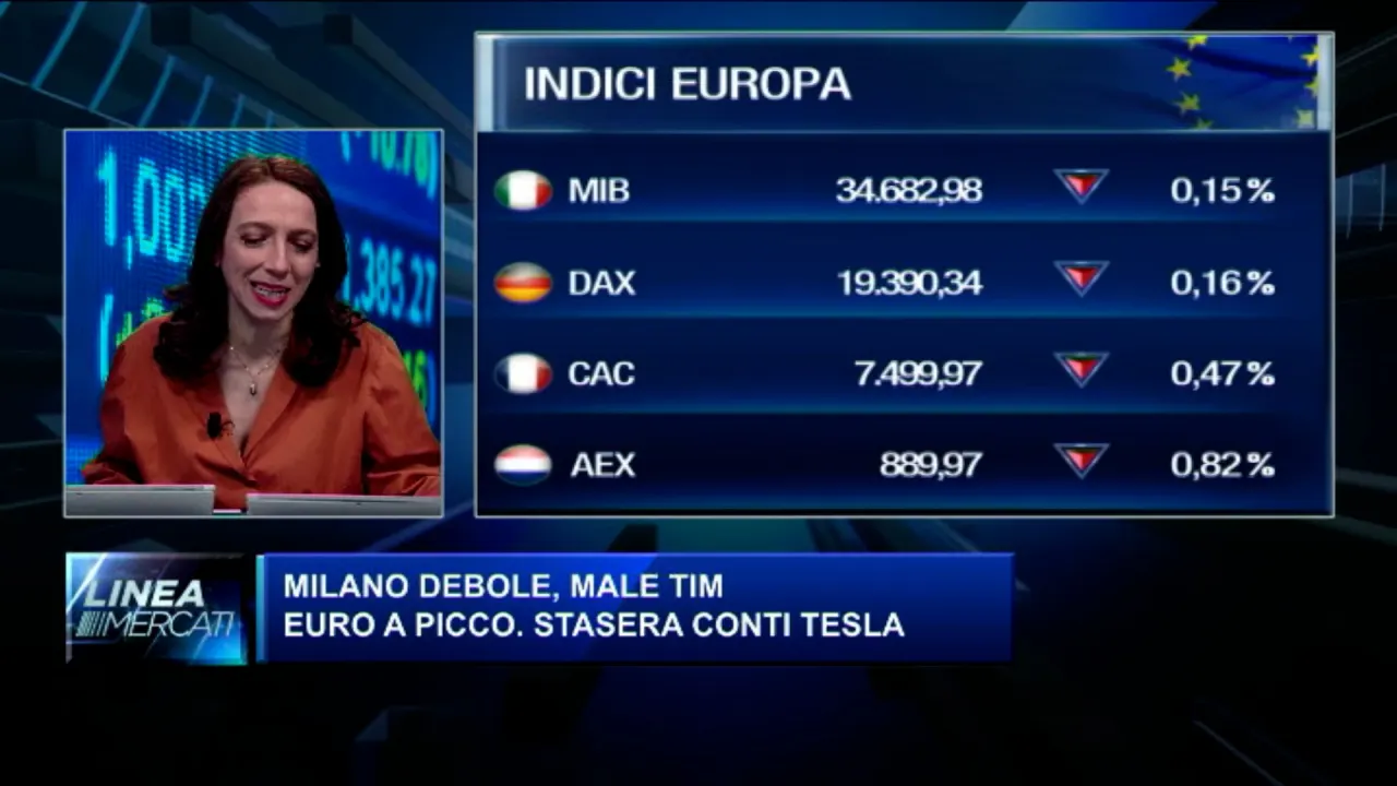 Borse oggi in diretta Il Ftse Mib chiude poco sotto la parità