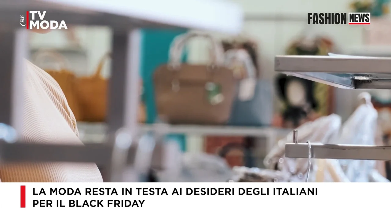 La moda resta in testa ai desideri degli italiani per il black friday