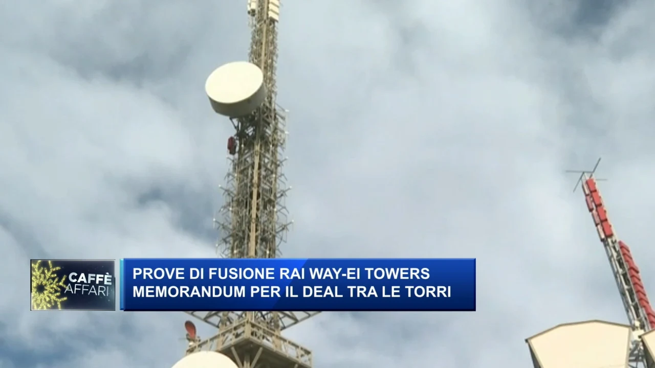 Prove di fusione Rai way- Ei Towers: memorandum per il deal tra le torri