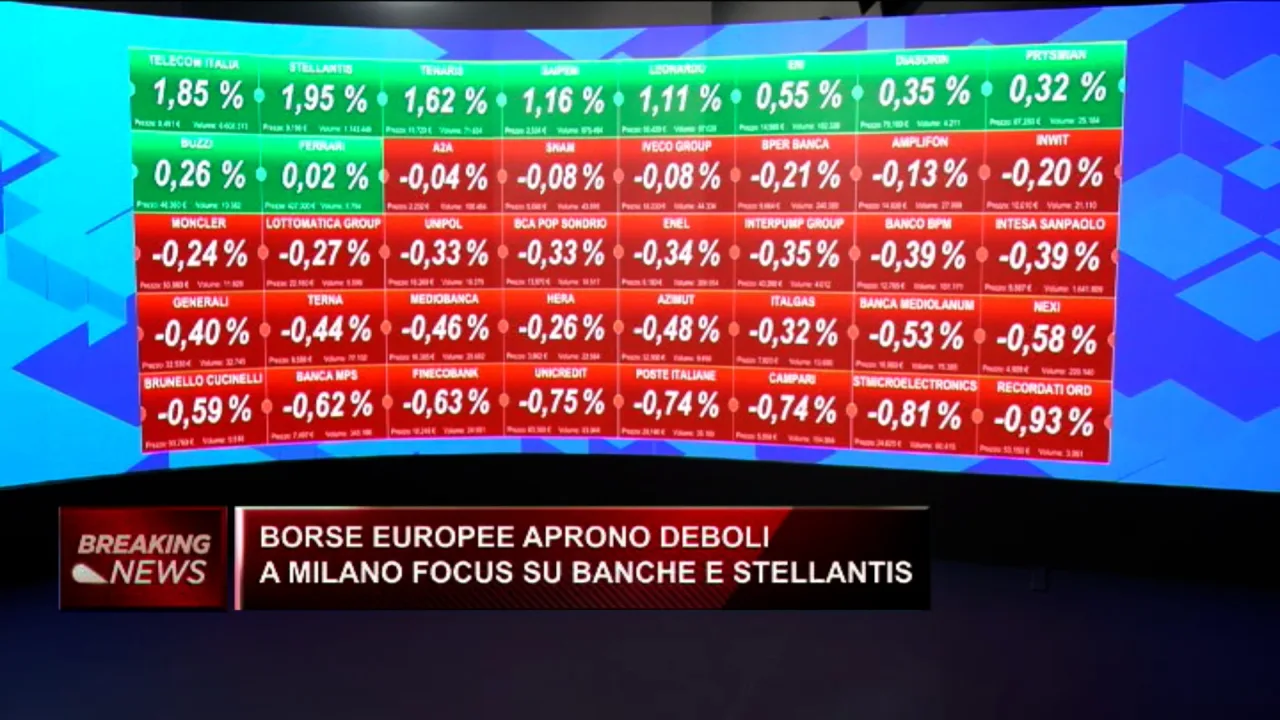 come vanno le borse europee