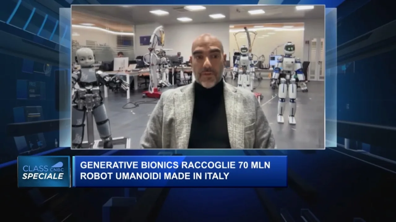 Generative Bionics raccoglie 70 milioni di euro per i robot umanoidi ...