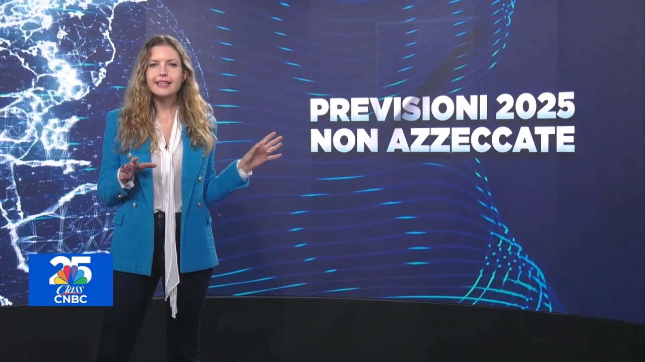 Previsioni 2025 non azzeccate