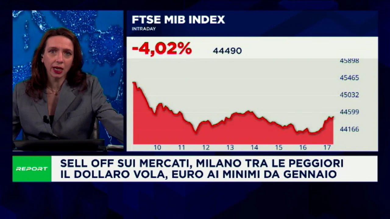 Piazza Affari in calo, pochi titoli in crescita oggi