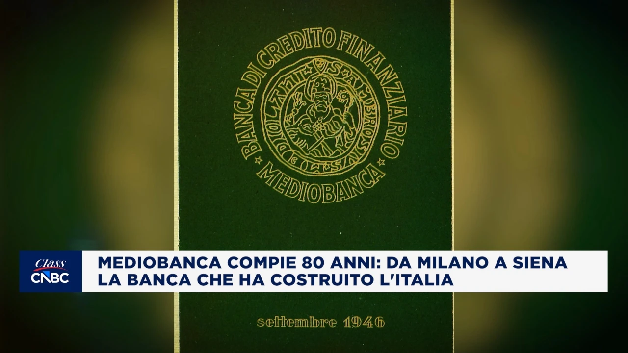 Mediobanca: 80 anni di storia da Milano a Siena
