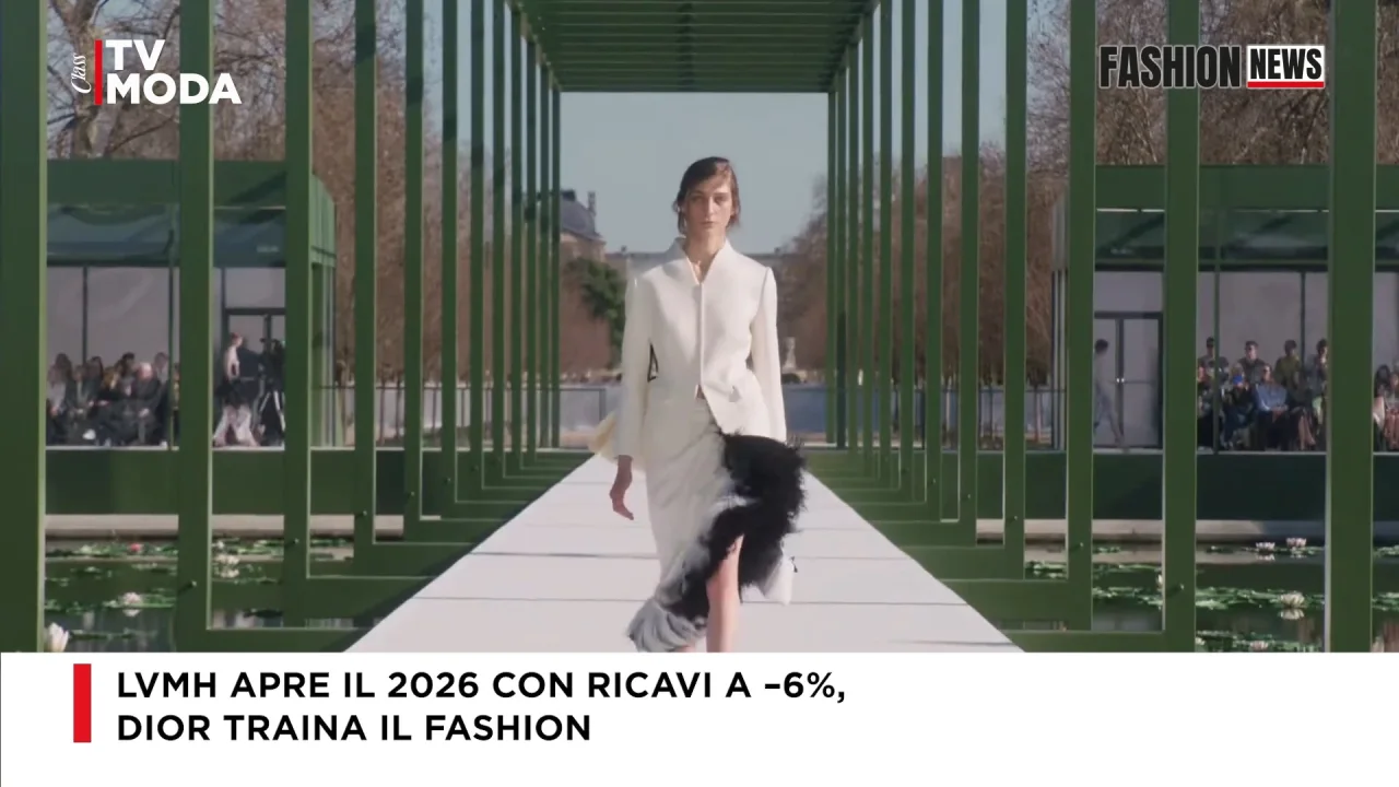 LVMH apre il 2026 con ricavi a – 6%, Dior traina il fashion