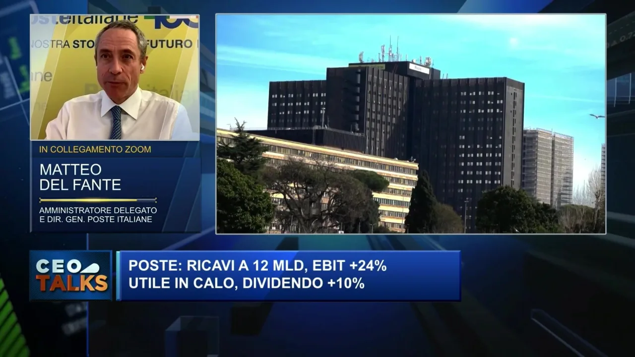 Poste, utile in calo ma il dividendo sale a 0,65 euro e il titolo