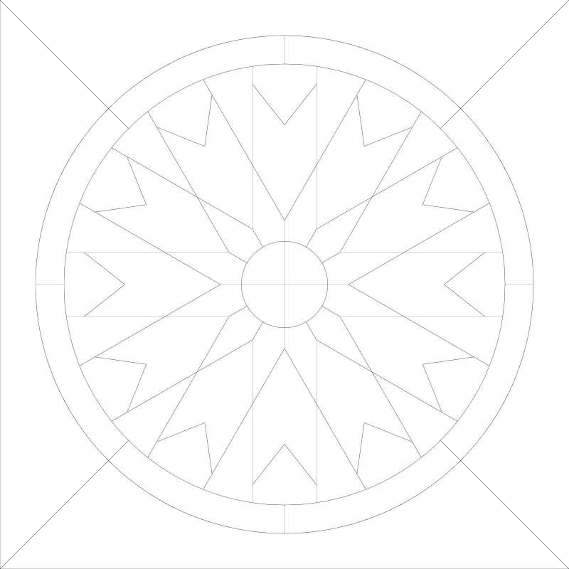 Willow Star Mixer Blank Template