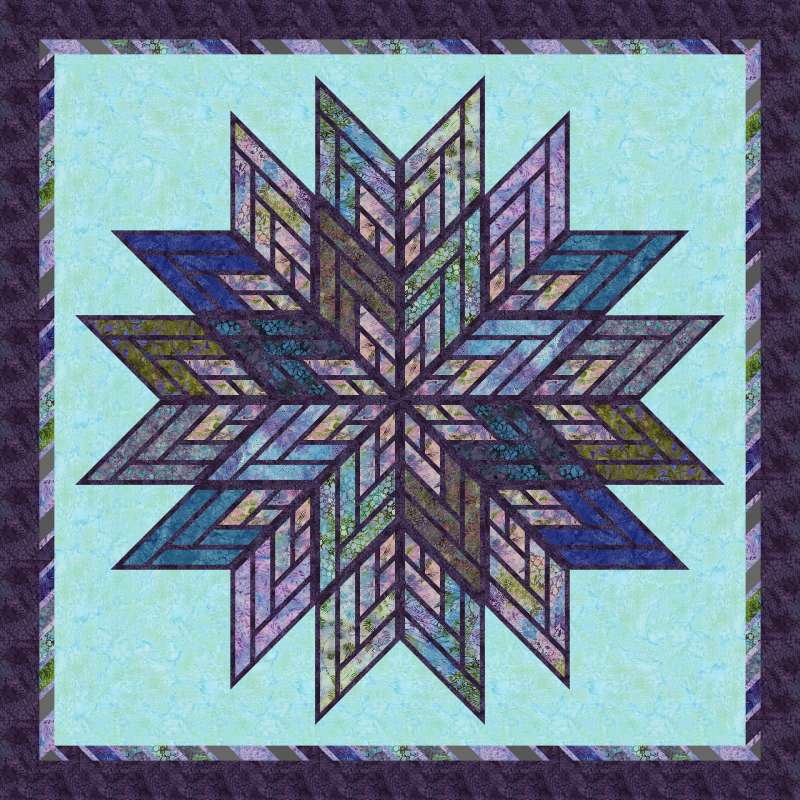 Lotus Blossons Fractured Star