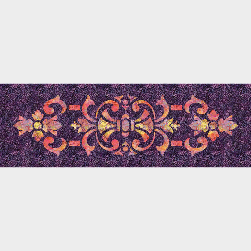 Marrakesh Table Runner Purple