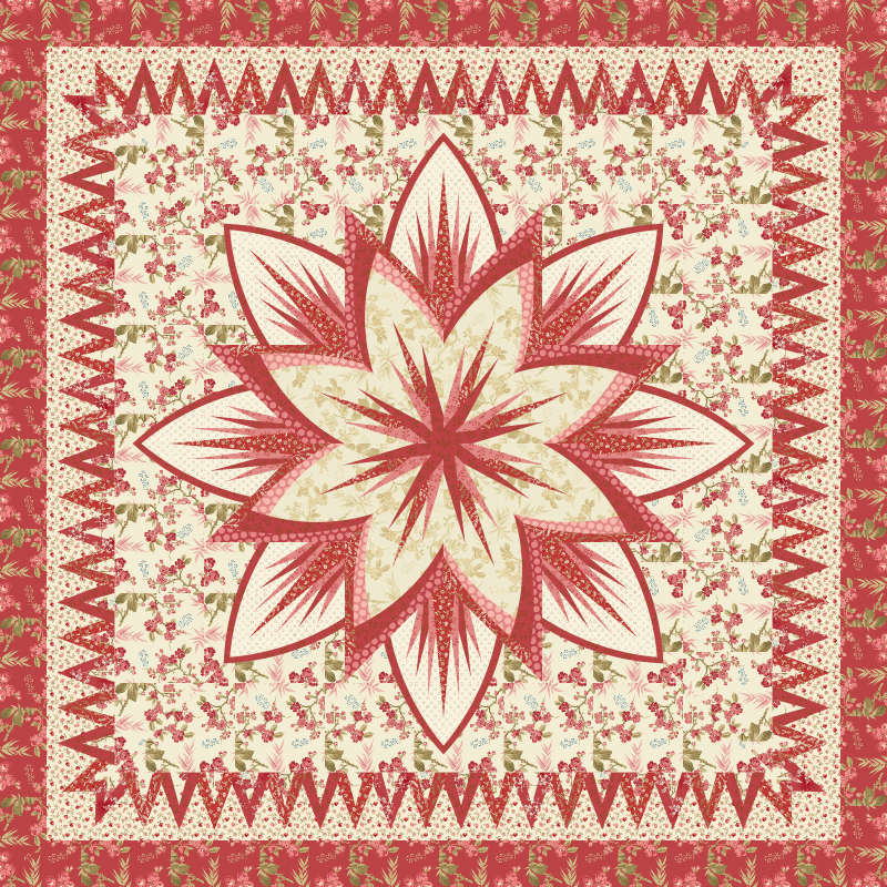 Water Lily Laundry Basket Quilts