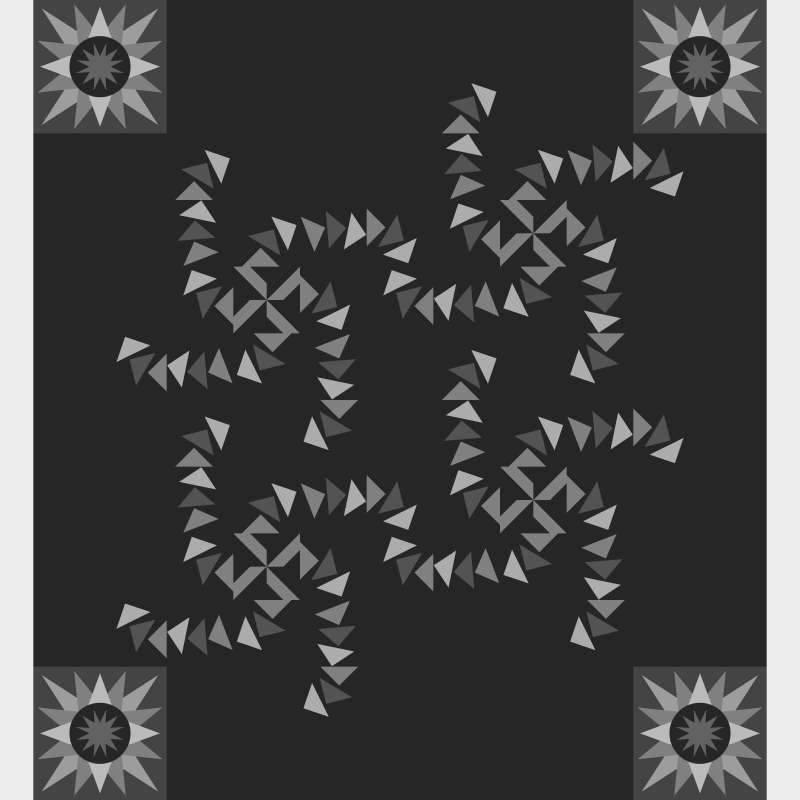 Tropical Storm Blank Template 66 in x 72 in