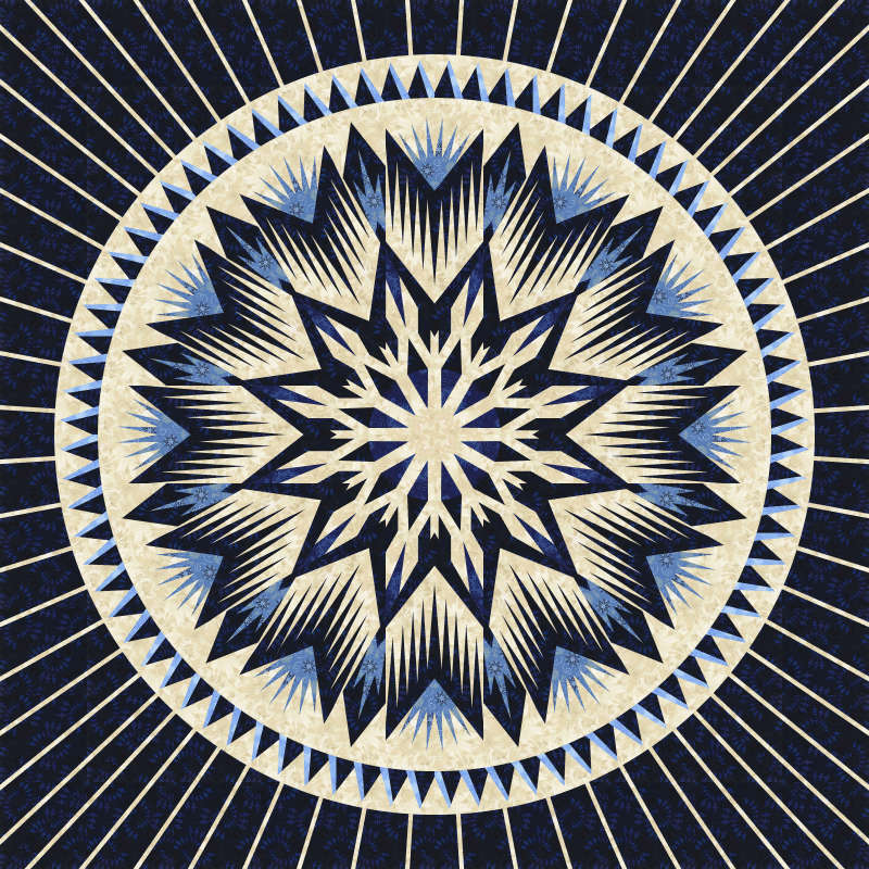 Willow Star in Bohemian Blues