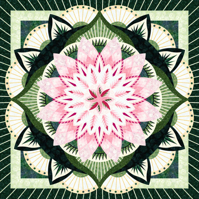 Blush pink dalhia