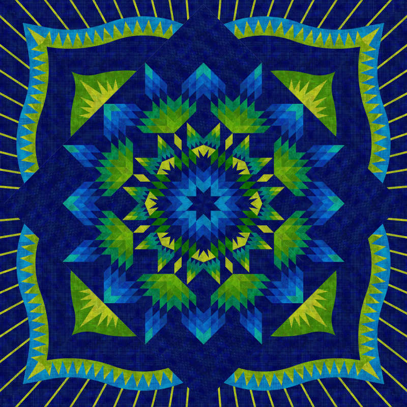 Starry Night Queen Dit Dot