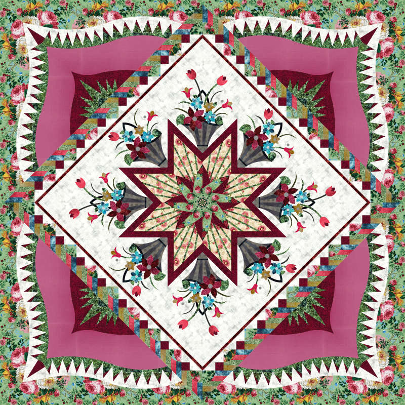 English Garden Phillip Jacobs Gradi Floral