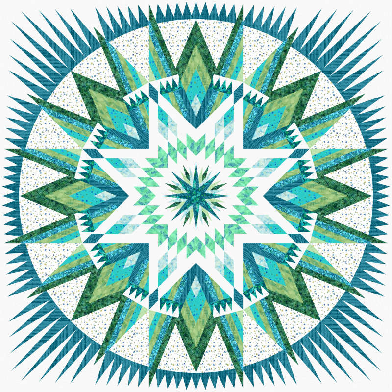 Sea Glass Amazon Star
