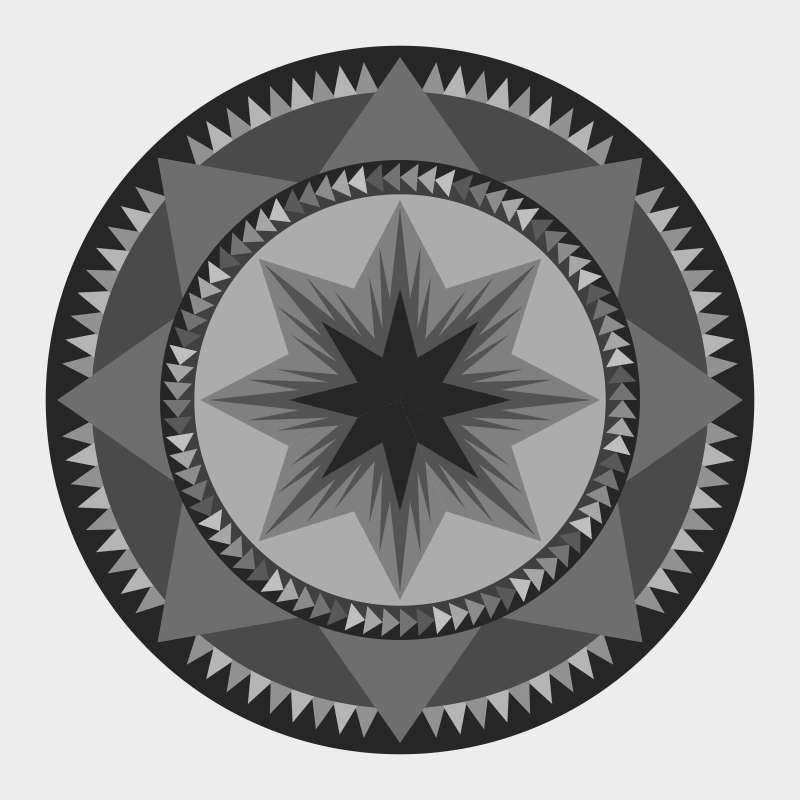 70 inch Christmas Celebration Tree Skirt 2019 Blank Template