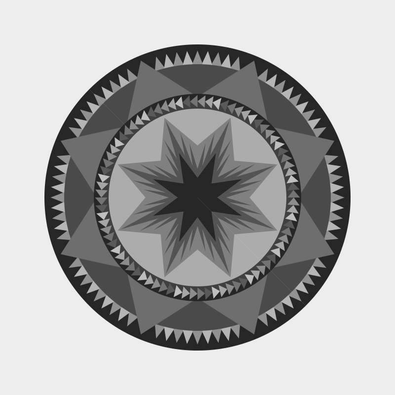 80 inch Square Christmas Celebration Tree Skirt 2019 Blank Template