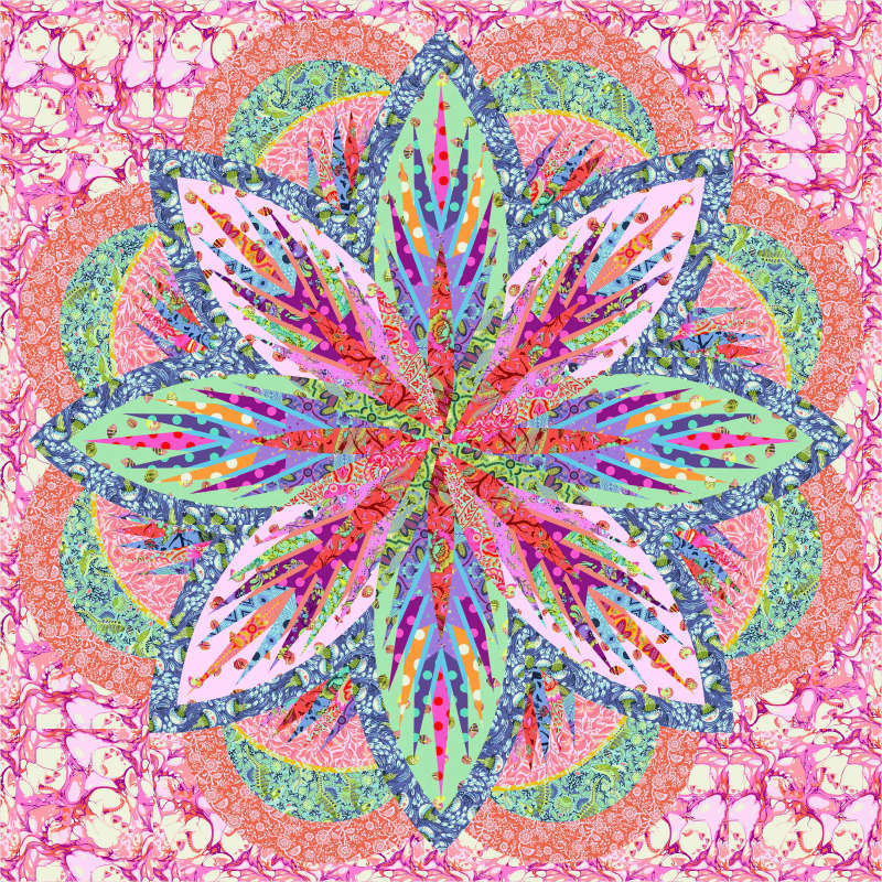 Tula Pink Sea Holly