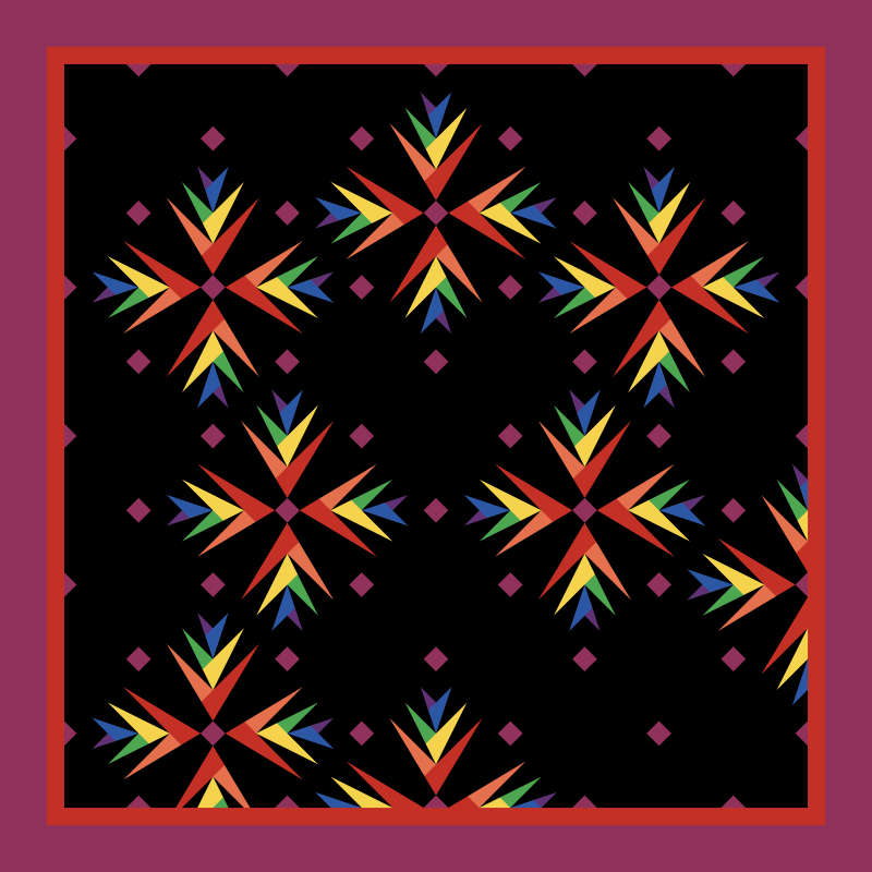 Rainbow Batik Foundations Version